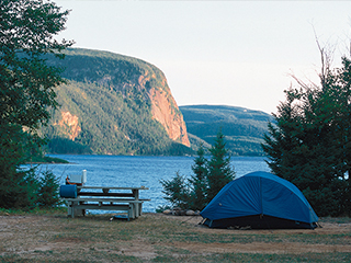 Campground at réserve faunique de Port-Cartier–Sept-Îles