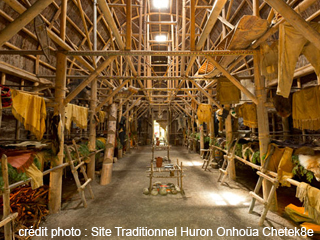 Huron Traditional Site Onhoüa Chetek8e - Québec region
