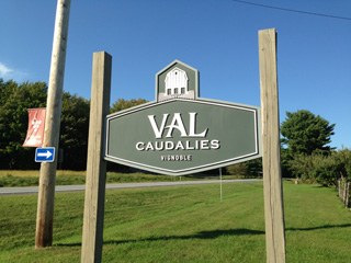 Val Caudalies, vineyard and cider house