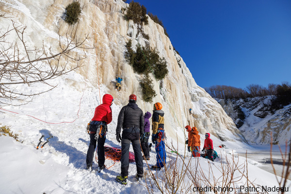 Try ice climbing in Bas-Saint-Laurent