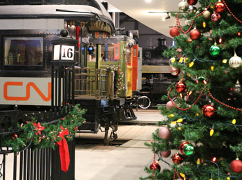 Railway Christmas at Exporail