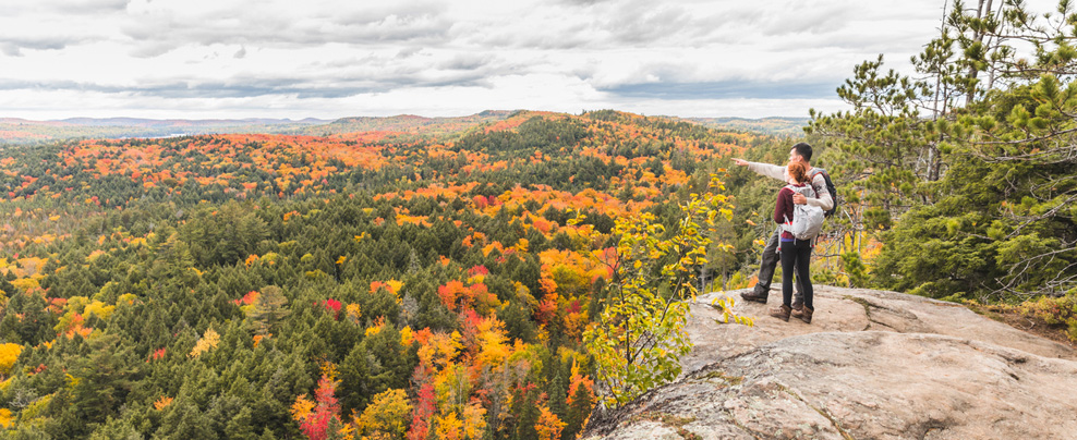 Places to go hiking this fall in Quebec