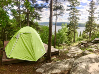 Camping au Sommet du Fjord