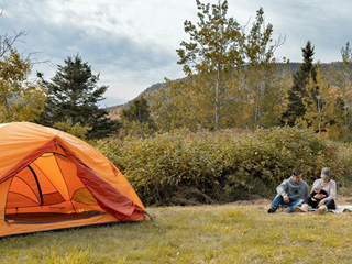 Campground at Parc national de Forillon - oTENTik