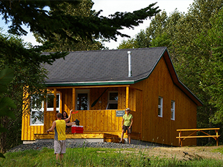 Cabins at réserve faunique de Rimouski