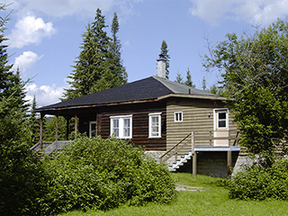 Cabins at réserve faunique Rouge-Matawin
