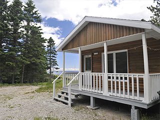 Cabins at parc national d'Anticosti