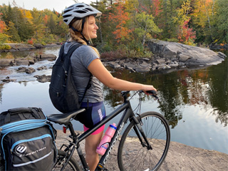 Cycling in the Laurentians
