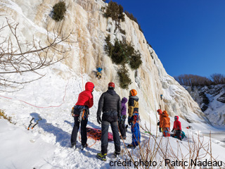 Try ice climbing in Bas-Saint-Laurent