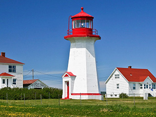 Maison de l'assistant-gardien du phare de Cap-d'Espoir - Les Maison du Phare - Gaspésie