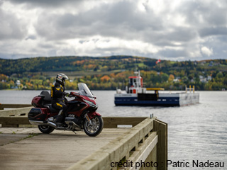 Motorcycling in the Bas-Saint-Laurent region