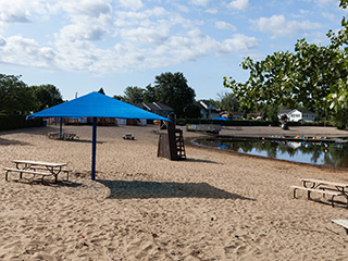 Sablière municipal beach