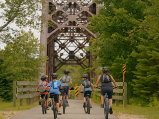 Portneuf/Jacques-Cartier Cycling Path