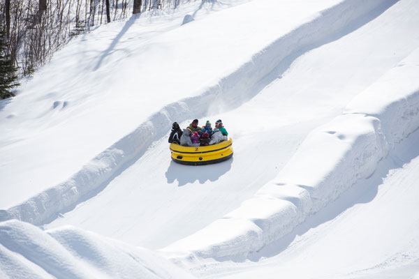 Sommet Saint-Sauveur's Snow Tubing Park