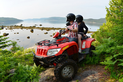 Quad biking in Quebec, an activity for everyone! 
