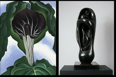 Georgia O’Keeffe et Henry Moore : Giants of Modern Art