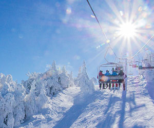 ski lift at Mont Sutton