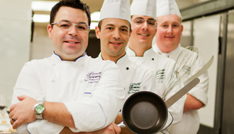 The Fairmont le Château Montebello cooking team