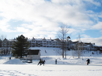 Plan the perfect winter getaway at Manoir des Sables