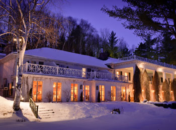 Experience the magic of North Hatley at Manoir Hovey