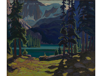 Lake O'Hara painting by J. E. H. MacDonald.