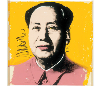 Picture of Mao by Andy Warhol