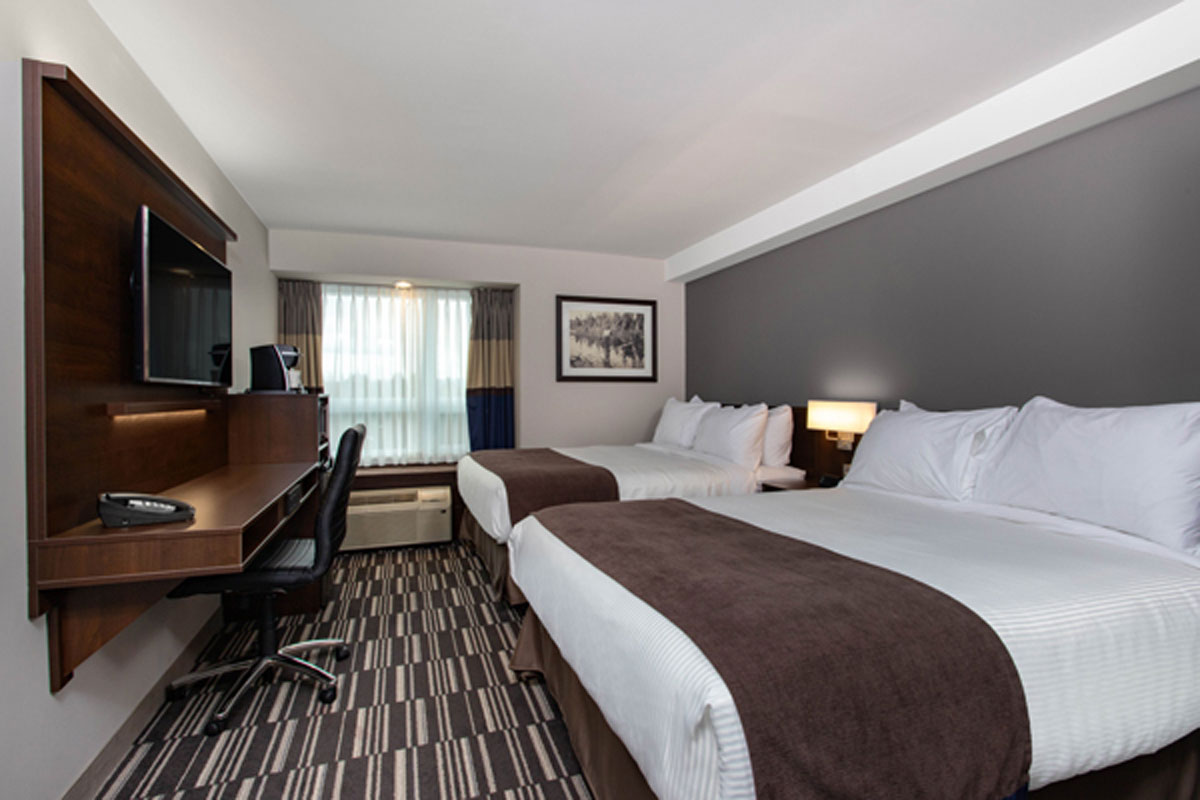 A winter getaway at the Microtel Inn & Suites in Mont-Tremblant