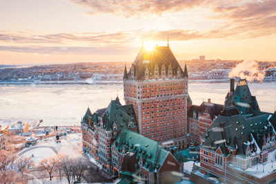 Treat yourself to an elegant stay at Château Frontenac