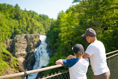 Great thrills and spectacular nature at Canyon Sainte-Anne