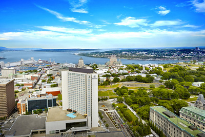 Hilton Québec, a hotel that is simply spectacular