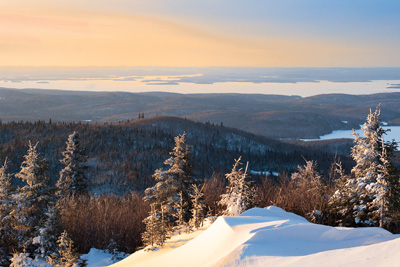 The Laurentians <br>Our scenery, your winter story!