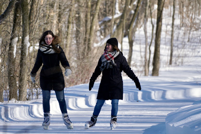 Bite into winter at Parc régional du Bois de Belle-Rivière