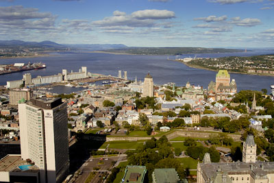 See Québec City from a new angle at the Observatoire de la Capitale