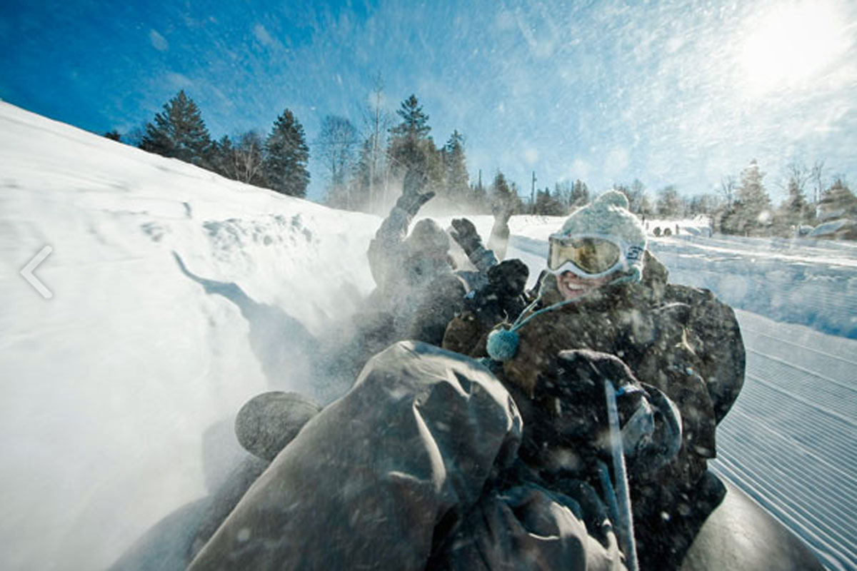 Glissades des Pays d'en Haut: for thrilling snow tubing