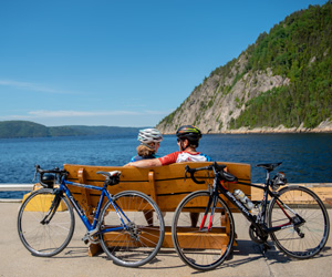 Exploring Saguenay on two wheels