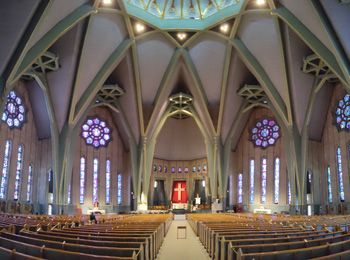 A look inside Our Lady of the Cape Shrine