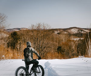 Vélo d'hiver en Outaouais