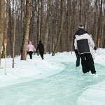 Reconnect with winter at the Bois de Belle-Rivière Regional Park