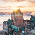 Treat yourself to the unparalleled comfort of Fairmont Le Château Frontenac