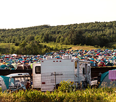 Festivals in Quebec where you can also camp